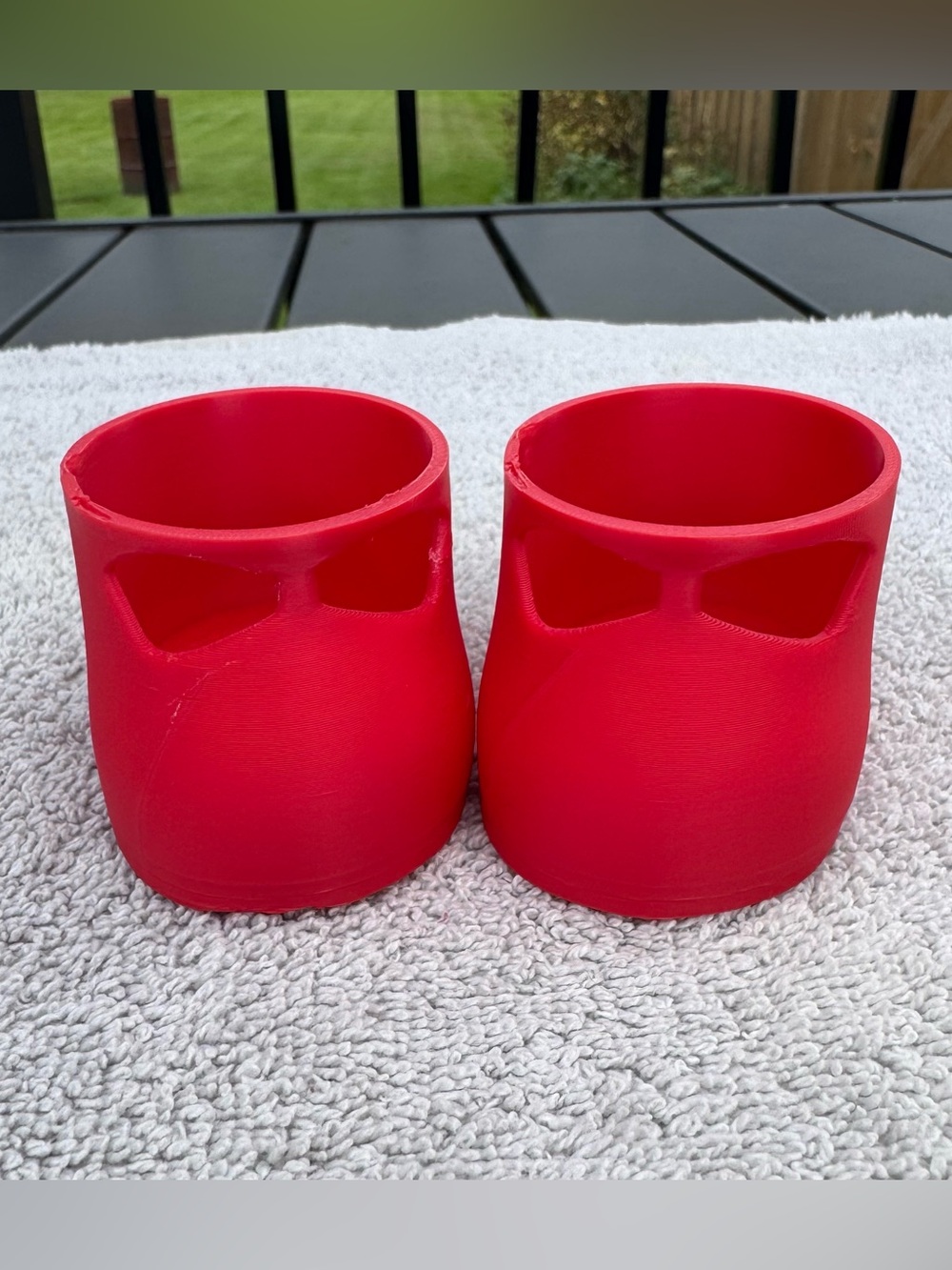 3D Printed Mary Jane doll shoes - will fit Cabbage Patch Dolls - RED